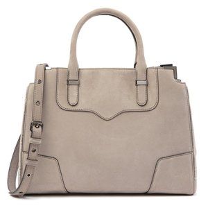 Rebecca Minkoff Amorous Nubuck Satchel Tote NWOT